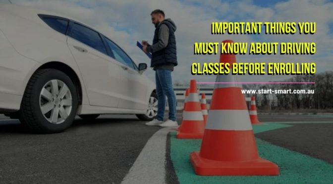 Important Things You Must Know About Driving Classes Before Enrolling