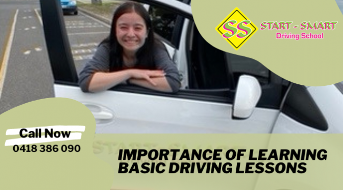 Why Is It Important To Learn Basic Driving Lessons First?
